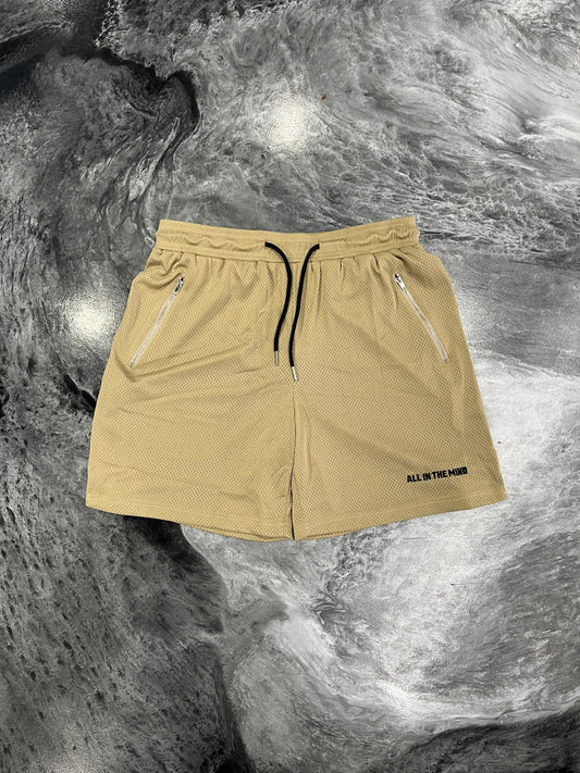 CORE MESH SHORTS - SAND
