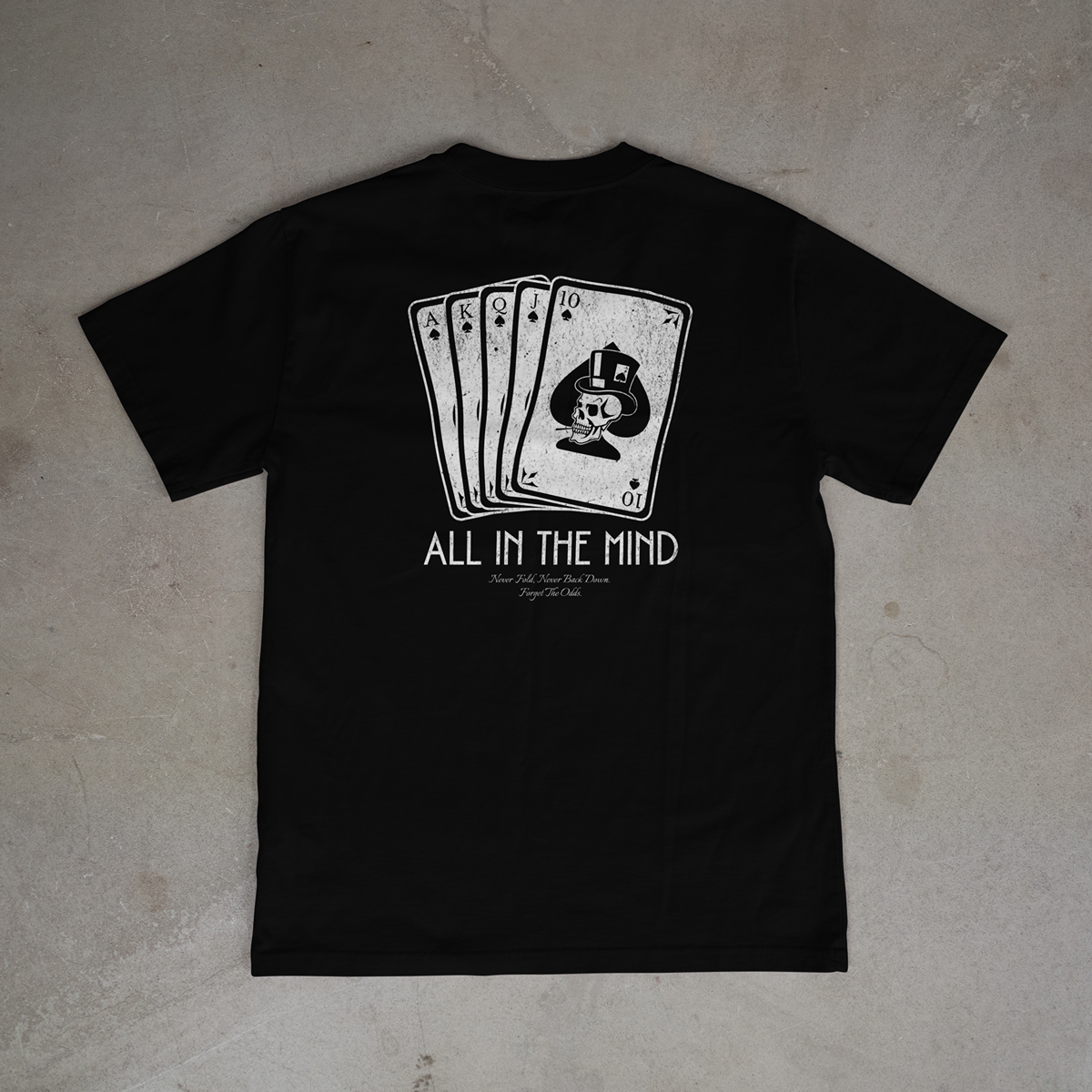 NEVER FOLD TEE