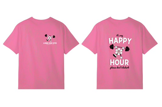 Lions Den Gym T-Shirt : 029 Pink