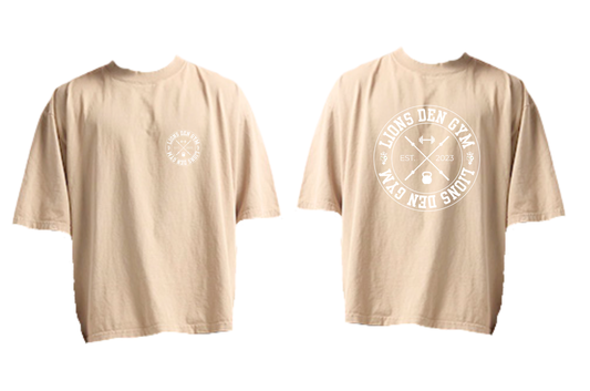 LDG Pump Cover T-Shirt: 039 Cream