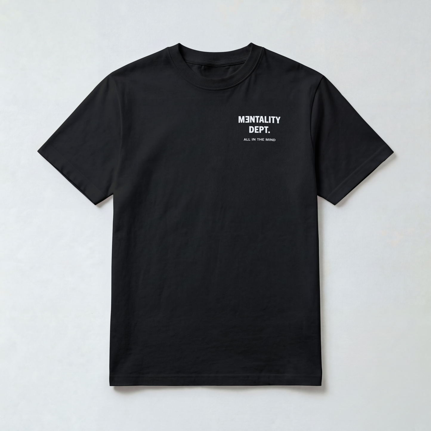 MENTALITY DEPT TEE - BLACK