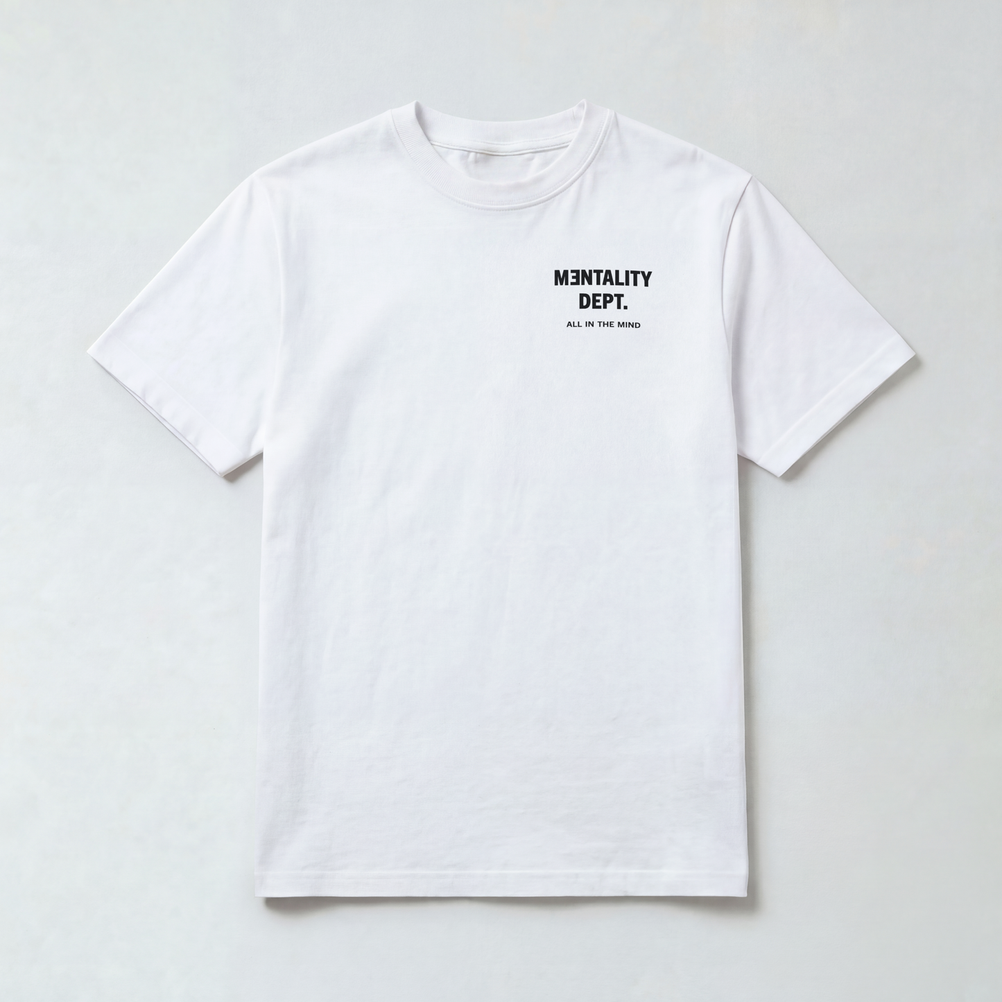 MENTALITY DEPT TEE - WHITE