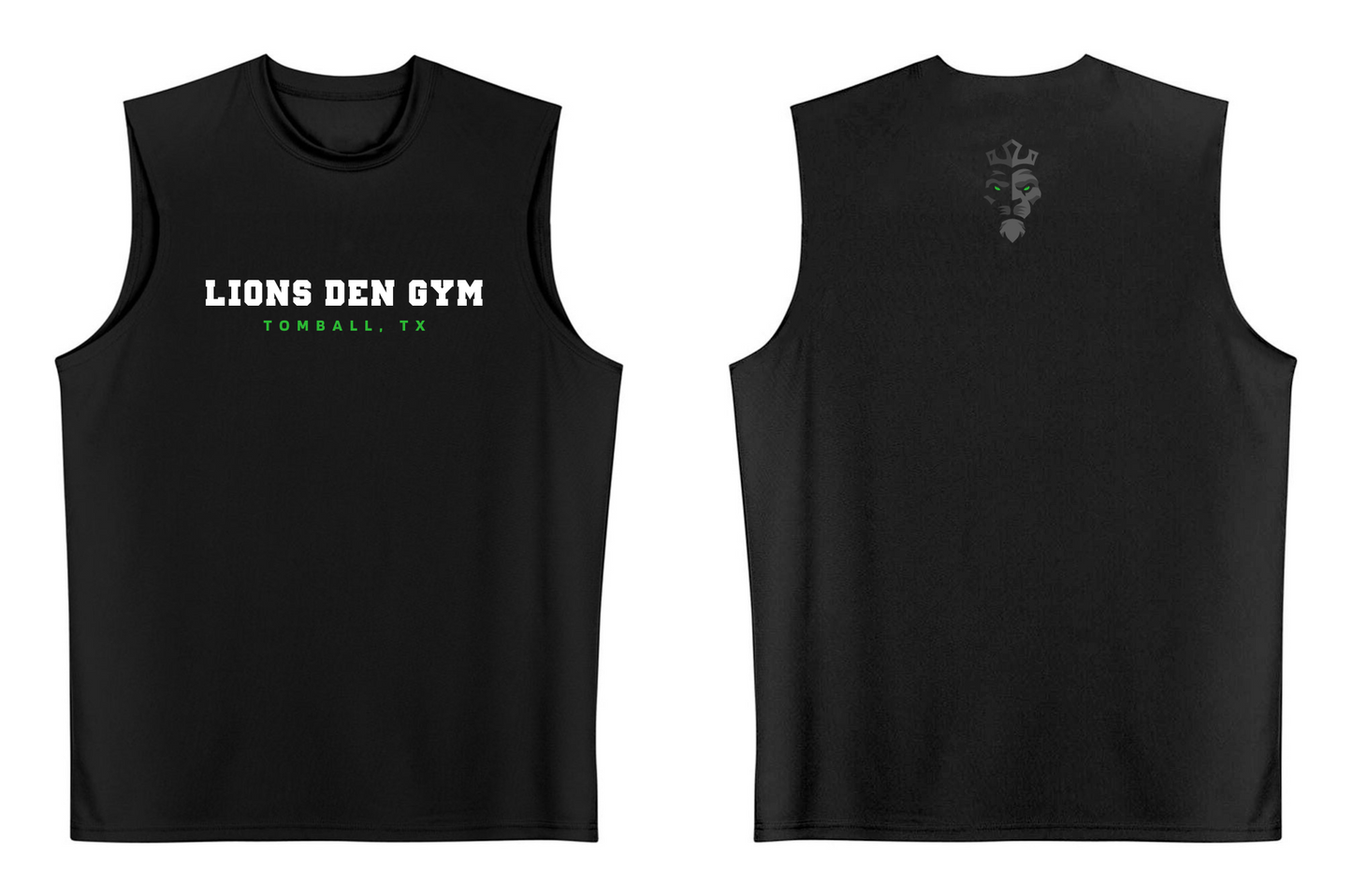 Lions Den Gym Muscle Tank Top : 002