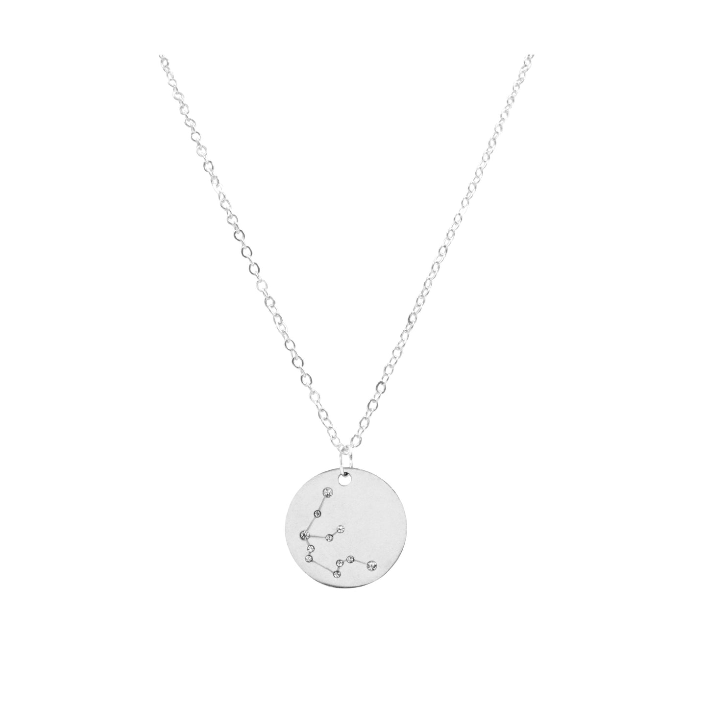 Zodiac Collection - Silver Aquarius Necklace (Jan 20 - Feb 18)