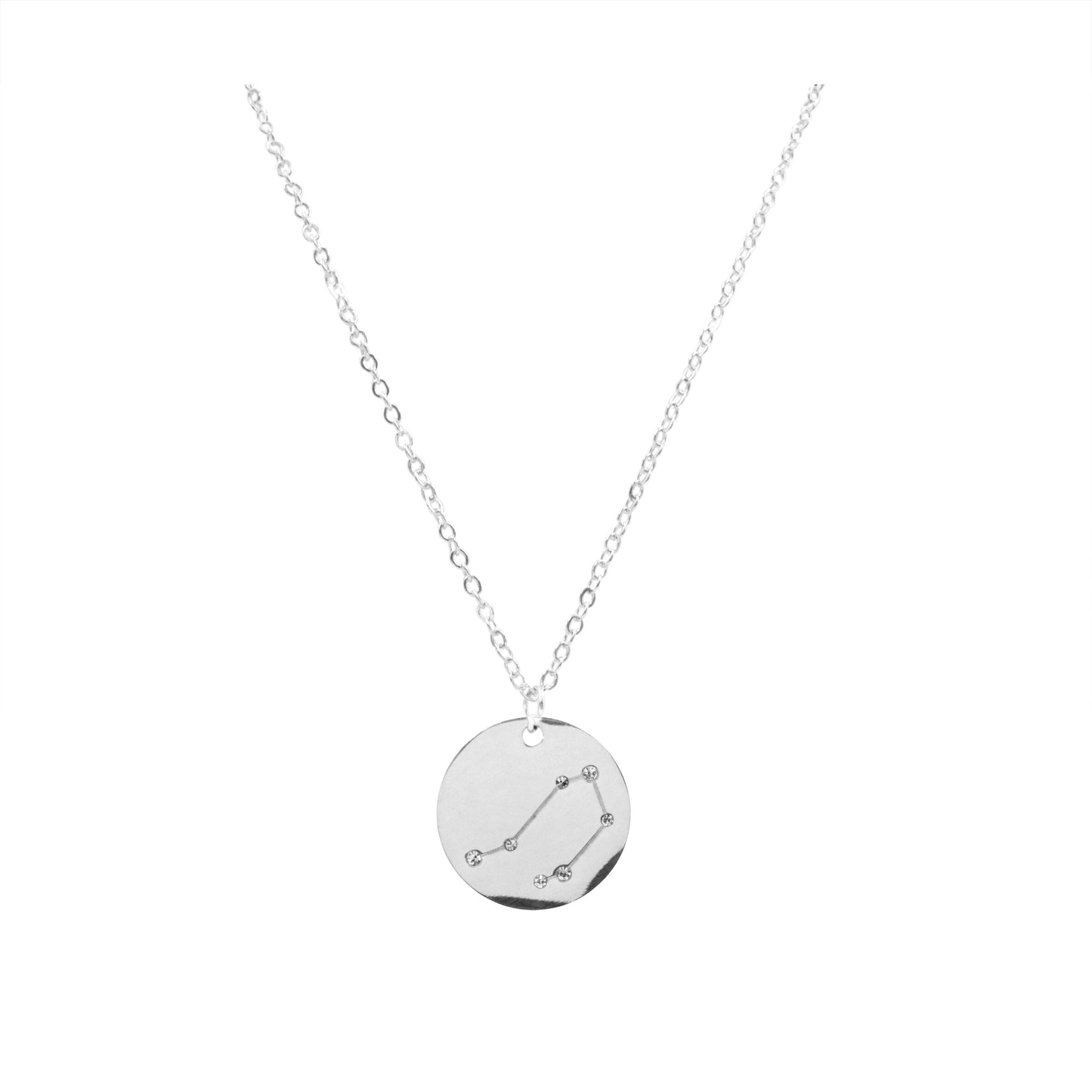 Zodiac Collection - Silver Libra Necklace (Sep 23 - Oct 22)