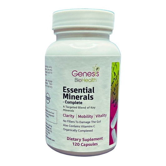 GENESIS BIOHEALTH - ESSENTIAL MINERALS - COMPLETE (120 CAPSULES)