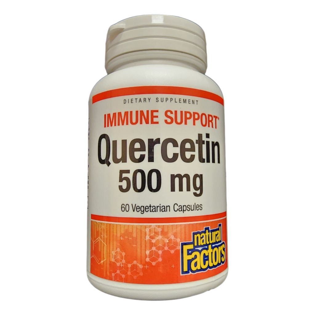 NATURAL FACTORS - QUERCETIN 500MG