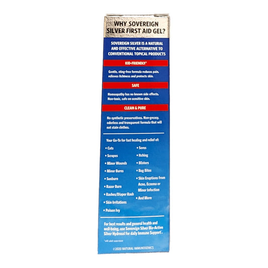 SOVEREIGN SILVER - BIO/ACTIVE SILVER HYDROSOL - FIRST AID - TOPICAL