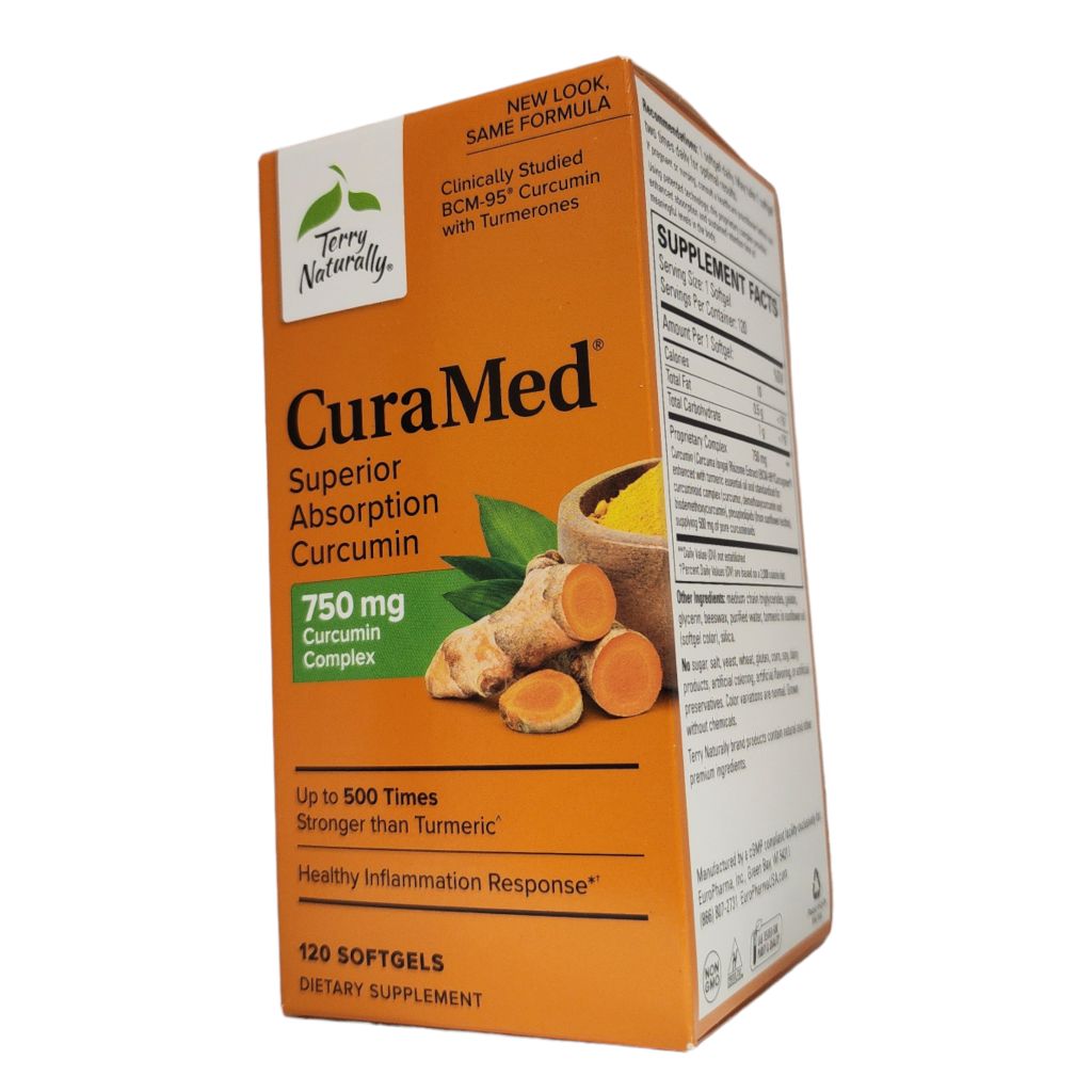 Curamed TERRY NATURALLY - CURAMED 750MG - CURCUMIN – Lions Den Gym